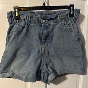 No Boundaries Light Blue Jean Shorts